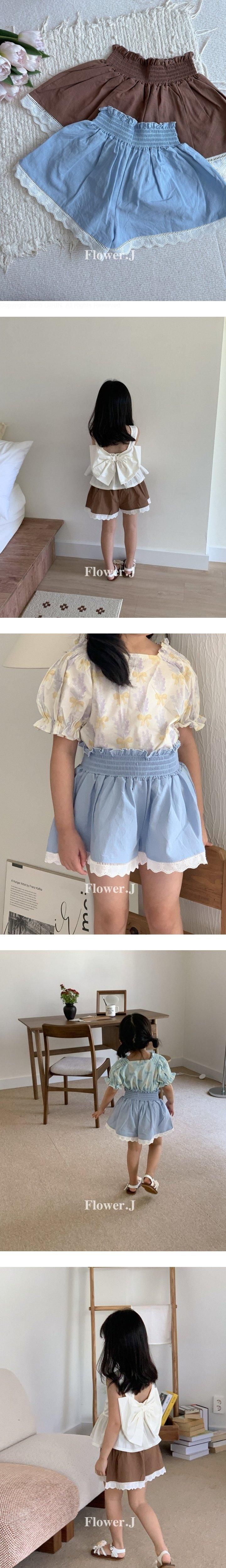Flower J - Korean Children Fashion - #discoveringself - Bongbong Half Pants