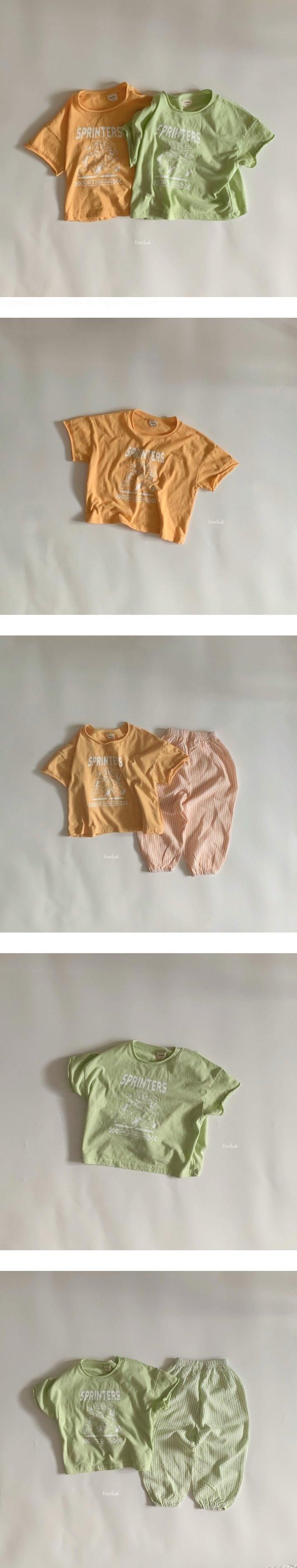 Fondue - Korean Baby Fashion - #smilingbaby - Bunny Boogie Tee