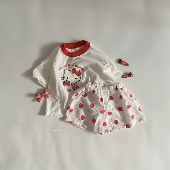 Fondue - Korean Children Fashion - #childofig - Hello Berry Tee - 5
