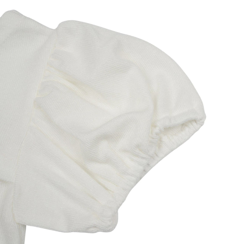 Fork Chips - Korean Children Fashion - #Kfashion4kids - Glossy Ribbon Tee - 6