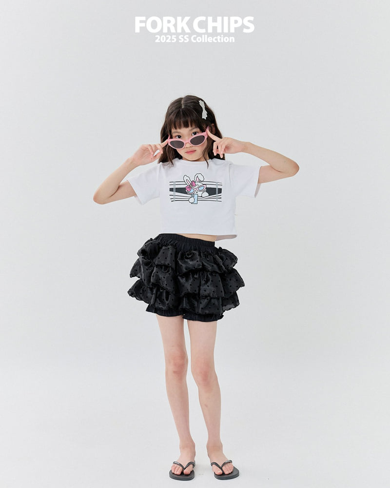 Fork Chips - Korean Children Fashion - #childofig - Dot Tutu Skirt - 10
