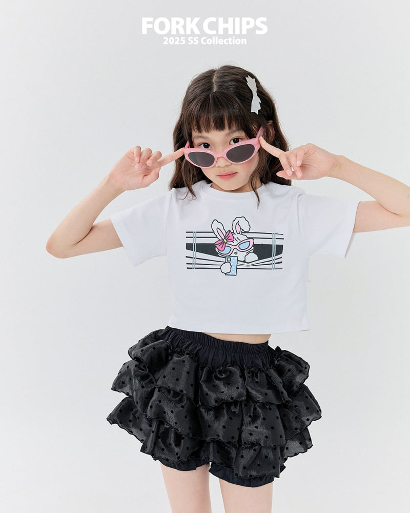 Fork Chips - Korean Children Fashion - #childofig - Dot Tutu Skirt - 11