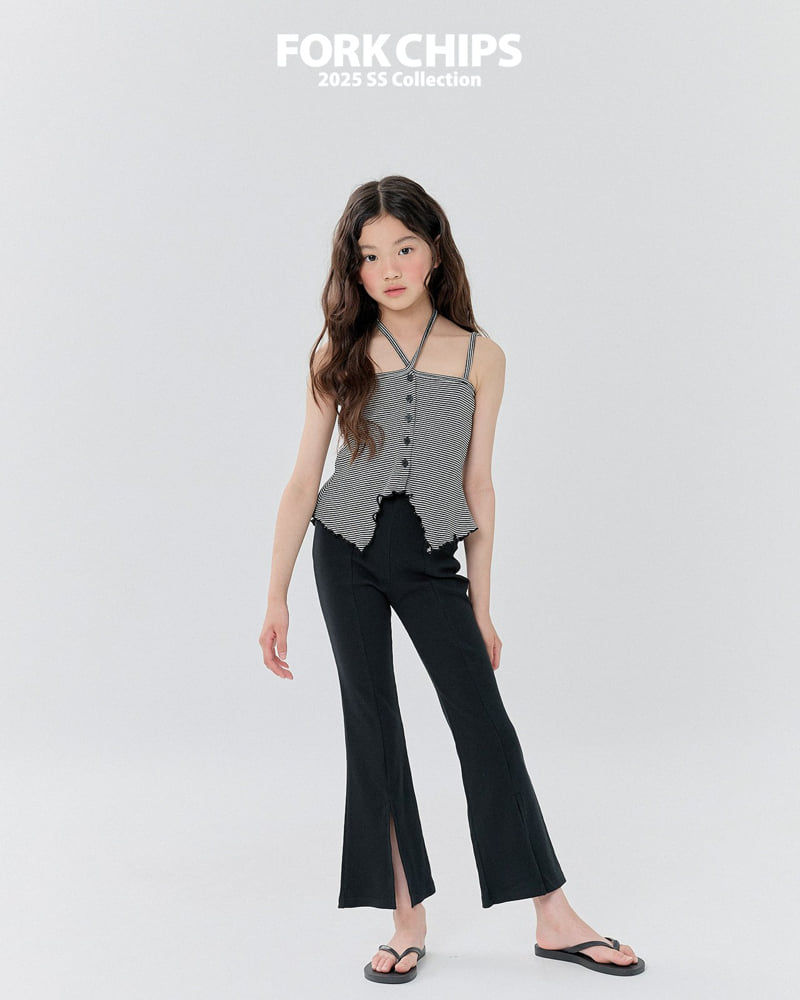 Fork Chips - Korean Children Fashion - #childrensboutique - May Stripe Sleeveless - 10