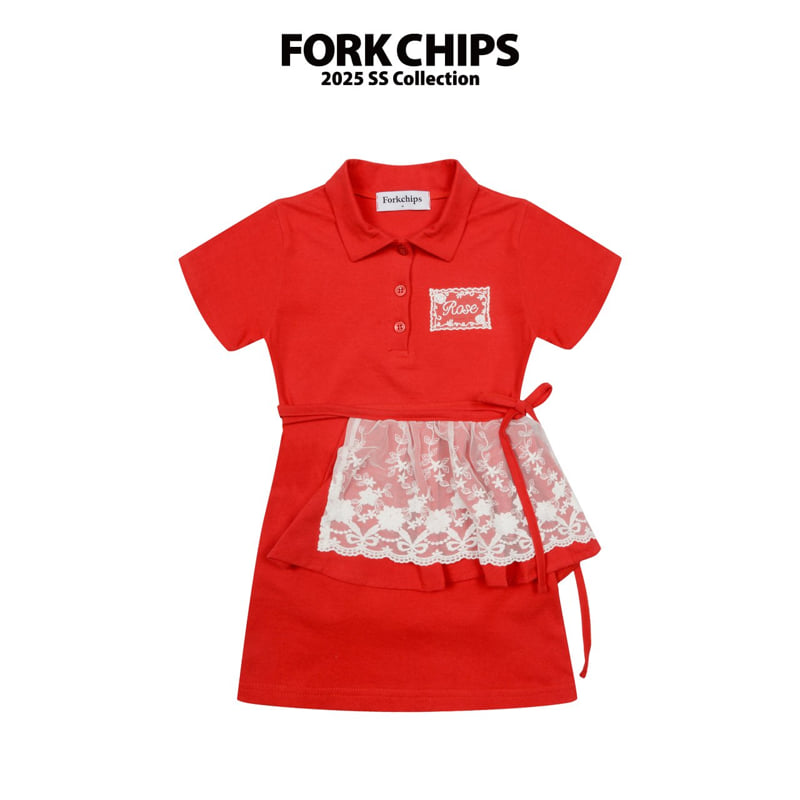 Fork Chips - Korean Children Fashion - #childrensboutique - Rosie One-piece Set