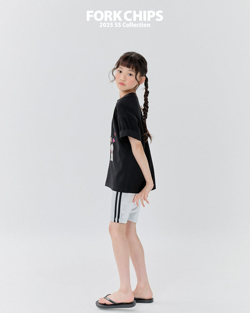 Fork Chips - Korean Children Fashion - #designkidswear - Popping Puppy Tee - 12