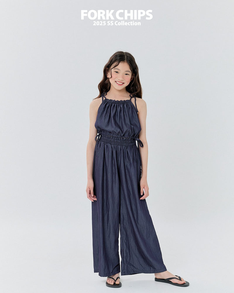 Fork Chips - Korean Children Fashion - #fashionkids - Silky Halter Sleeveless - 8