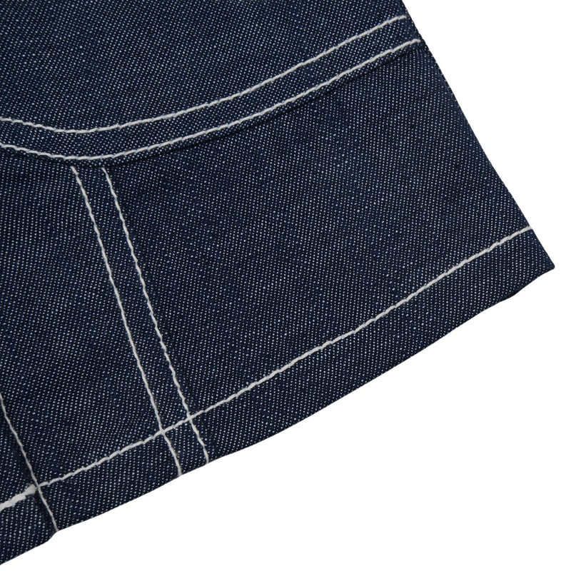 Fork Chips - Korean Children Fashion - #kidsshorts - Mark Denim Top - 4