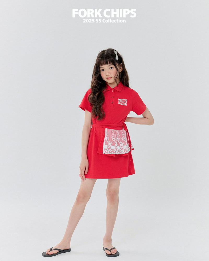 Fork Chips - Korean Children Fashion - #magicofchildhood - Rosie One-piece Set - 10