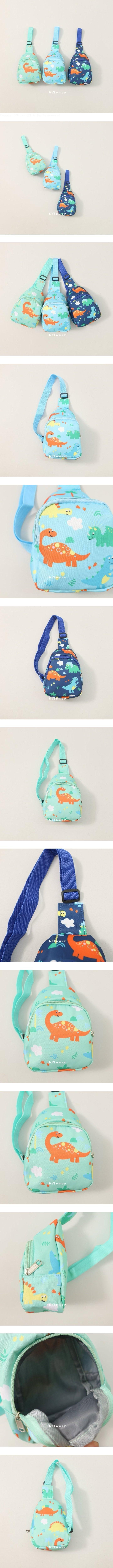 G Flower - Korean Children Fashion - #fashionkids - Cute Dino Hip Sack