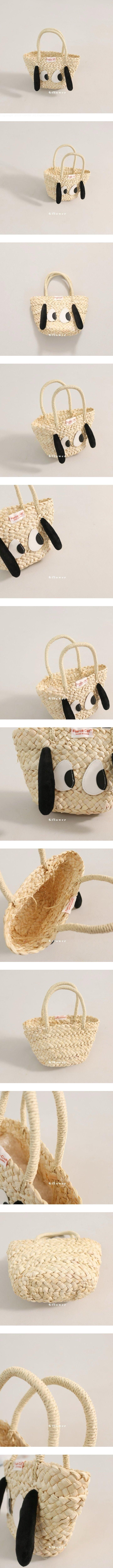 G Flower - Korean Children Fashion - #kidzfashiontrend - Raffia Puppy Bag