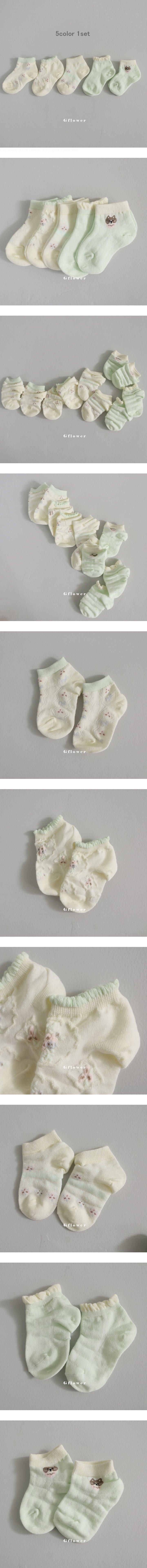 G Flower - Korean Children Fashion - #magicofchildhood - Girls' Socks Set