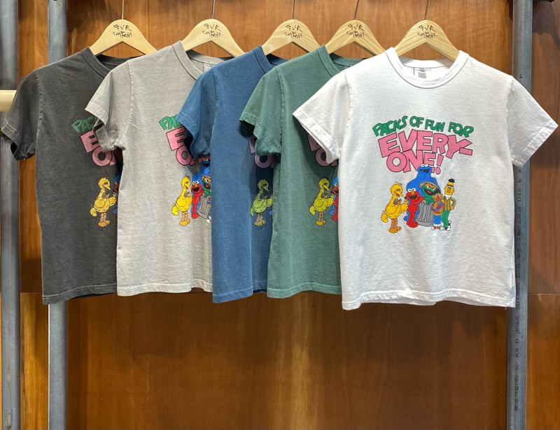 Gavara Market - Korean Women Fashion - #momslook - Momo Pigment Short Sleeve Tee