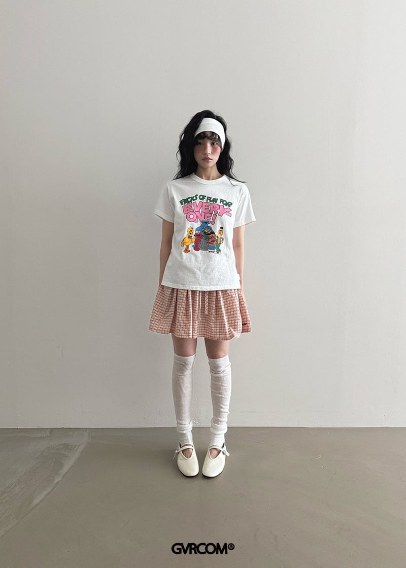 Gavara Market - Korean Women Fashion - #momslook - Sunny Check Mini Skirt - 2