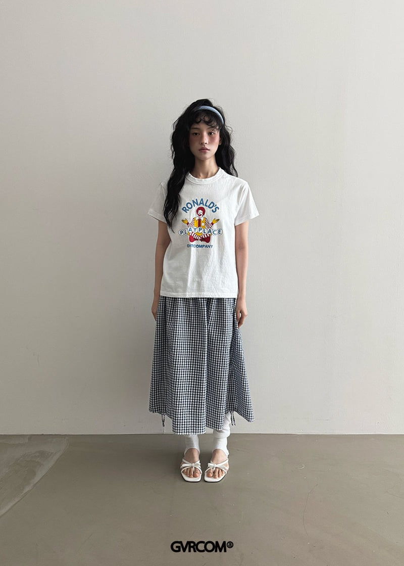 Gavara Market - Korean Women Fashion - #momslook - Rona Pigment Tee - 2