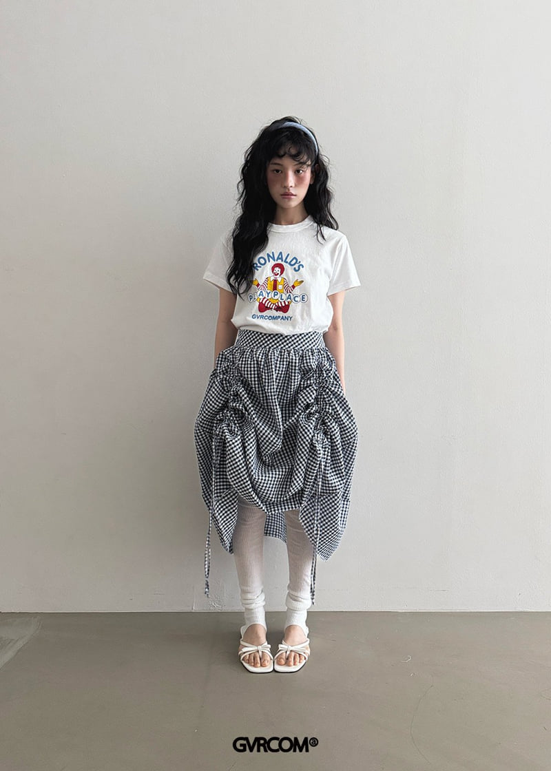 Gavara Market - Korean Women Fashion - #momslook - Kingdom Check Skirt - 5