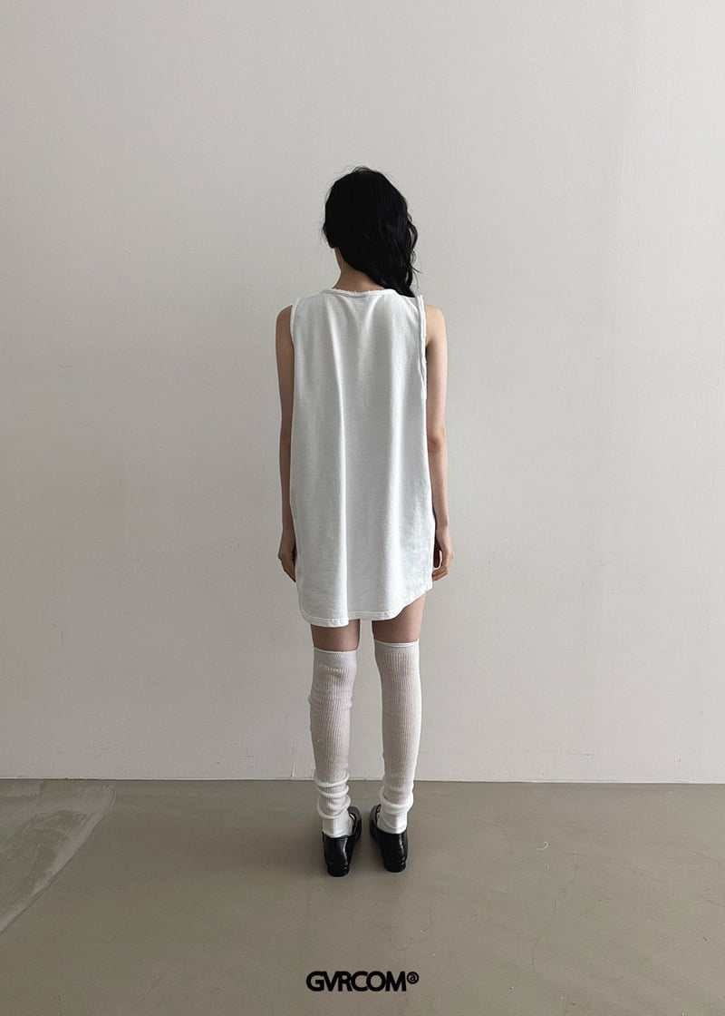 Gavara Market - Korean Women Fashion - #womensfashion - Scent Pigment Terry Sleeveless - 4