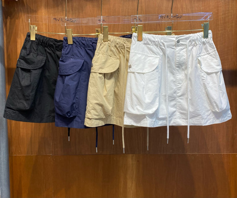 Gavara Market - Korean Women Fashion - #momslook - Schnee Cargo Skirt