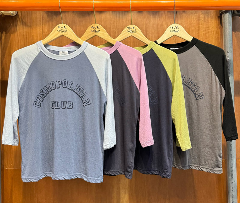 Gavara Market - Korean Women Fashion - #momslook - Cosmo Raglan Tee