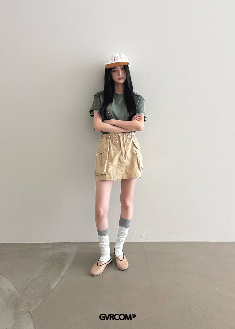 Gavara Market - Korean Women Fashion - #pursuepretty - Ale Layered Short Sleeve Tee - 11
