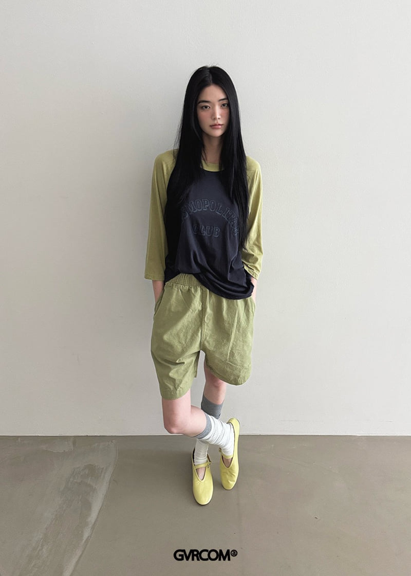 Gavara Market - Korean Women Fashion - #pursuepretty - Cosmo Raglan Tee - 5