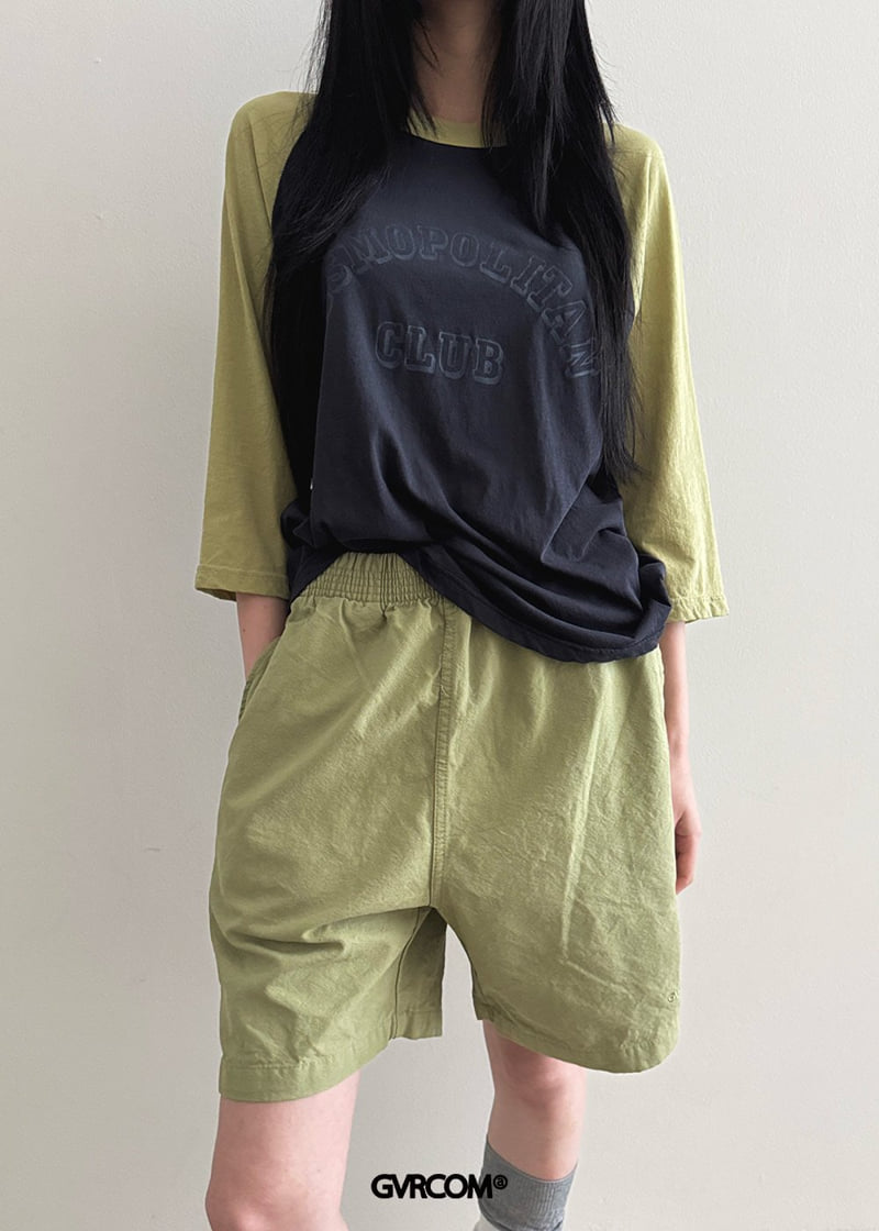 Gavara Market - Korean Women Fashion - #restrostyle - Cosmo Raglan Tee - 6