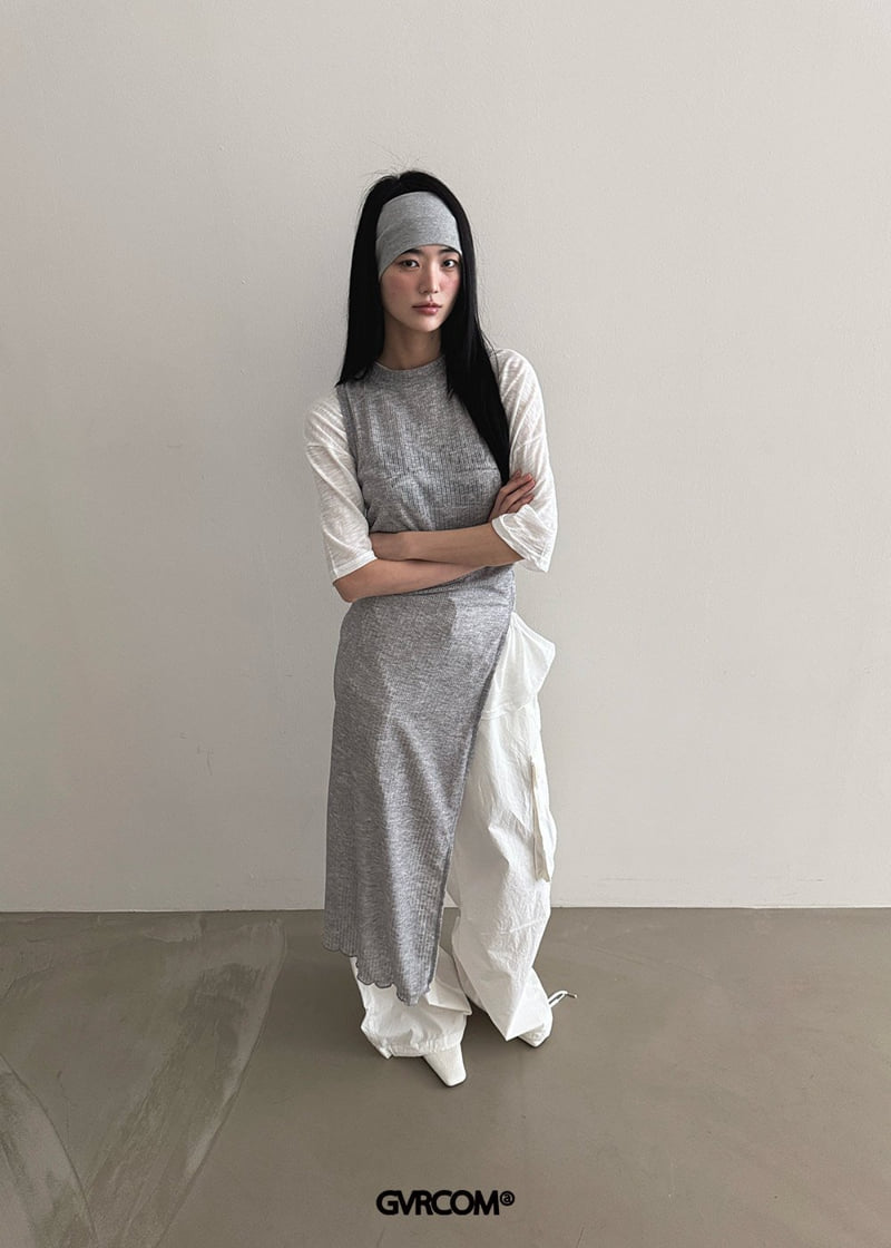 Gavara Market - Korean Women Fashion - #romanticstyle - Thunder Slub Short Sleeve Tee - 11