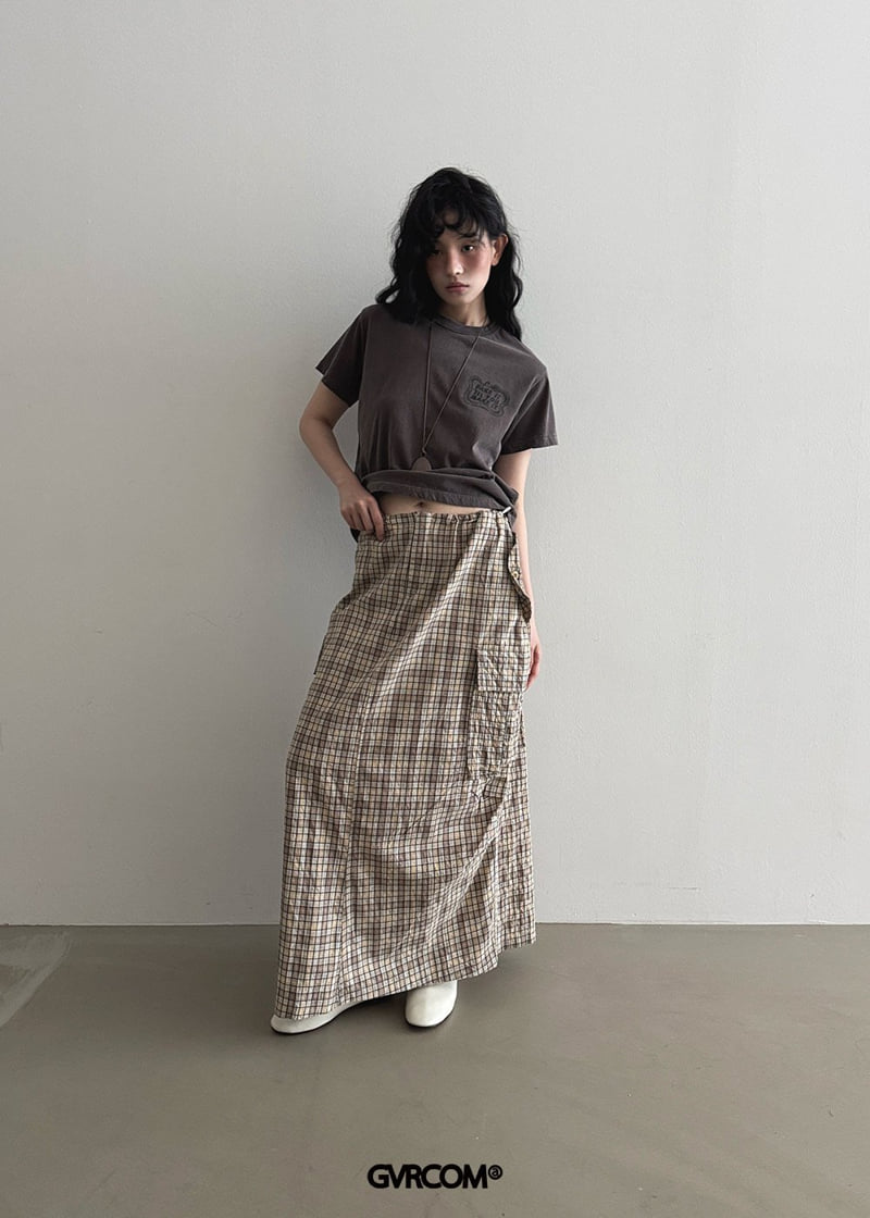 Gavara Market - Korean Women Fashion - #shopsmall - Fake Pigment Tee - 2