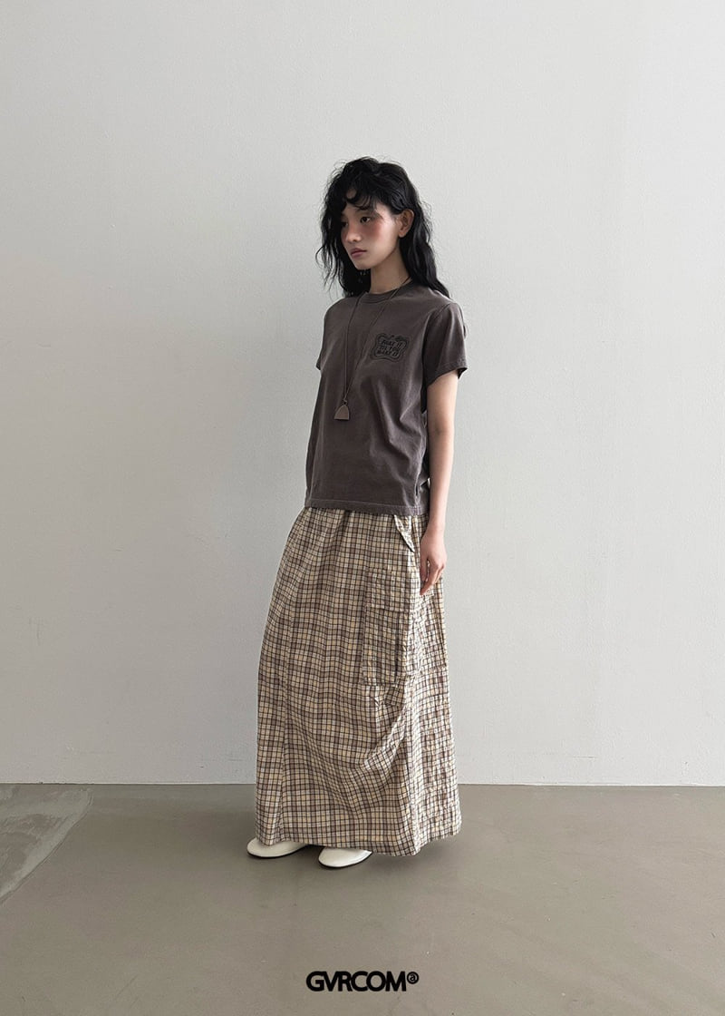 Gavara Market - Korean Women Fashion - #thatsdarling - Fake Pigment Tee - 3