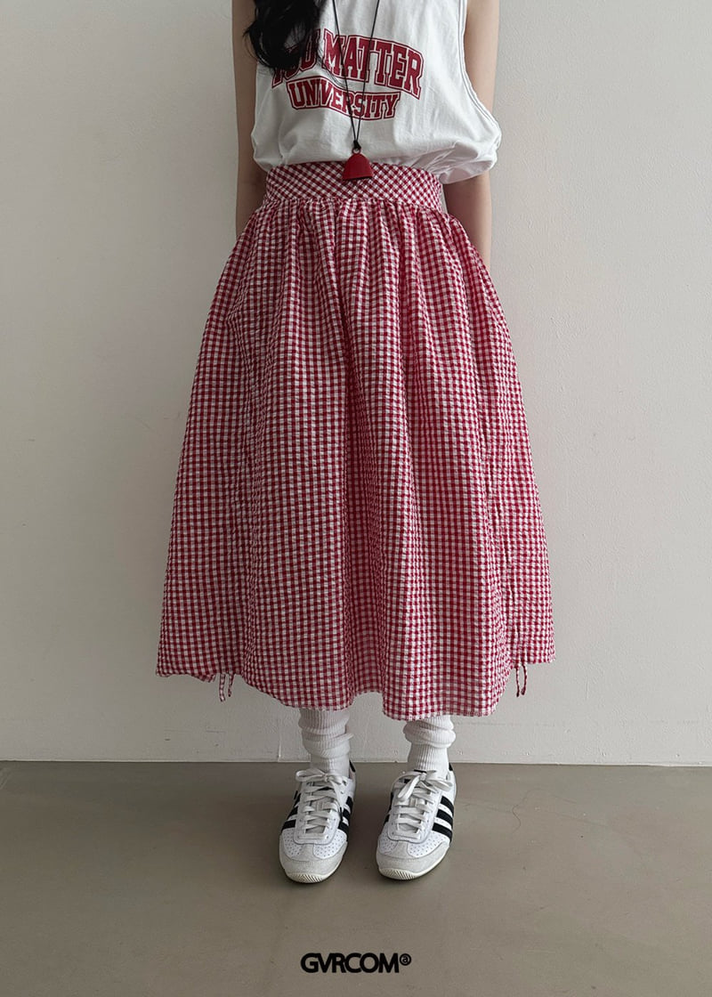 Gavara Market - Korean Women Fashion - #womensfashion - Kingdom Check Skirt - 12