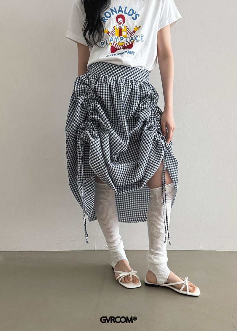 Gavara Market - Korean Women Fashion - #womensfashion - Kingdom Check Skirt - 6