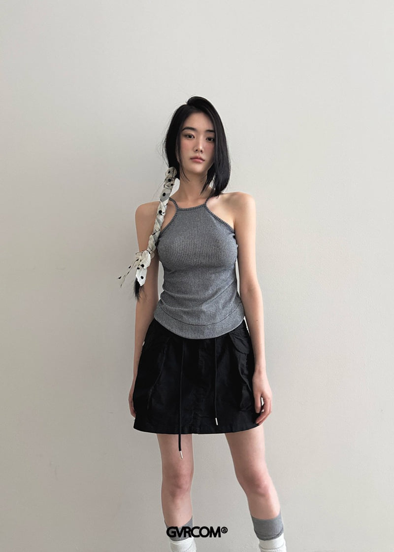 Gavara Market - Korean Women Fashion - #womensfashion - Avec Halter Sleeveless - 5