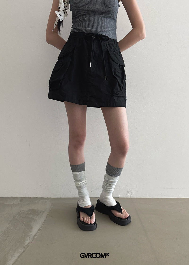 Gavara Market - Korean Women Fashion - #womensfashion - Schnee Cargo Skirt - 10