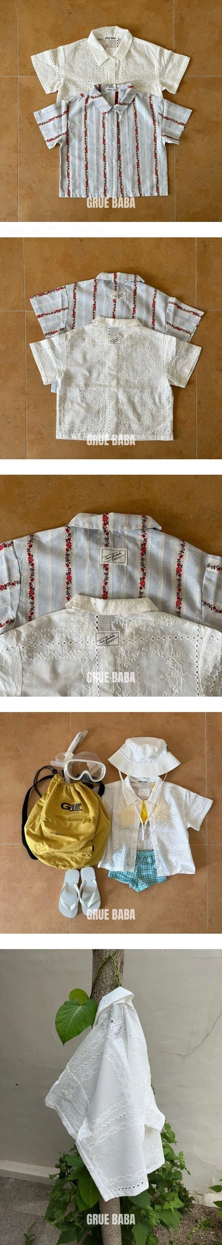 Grue Baba - Korean Children Fashion - #designkidswear - Ribbed Shirt