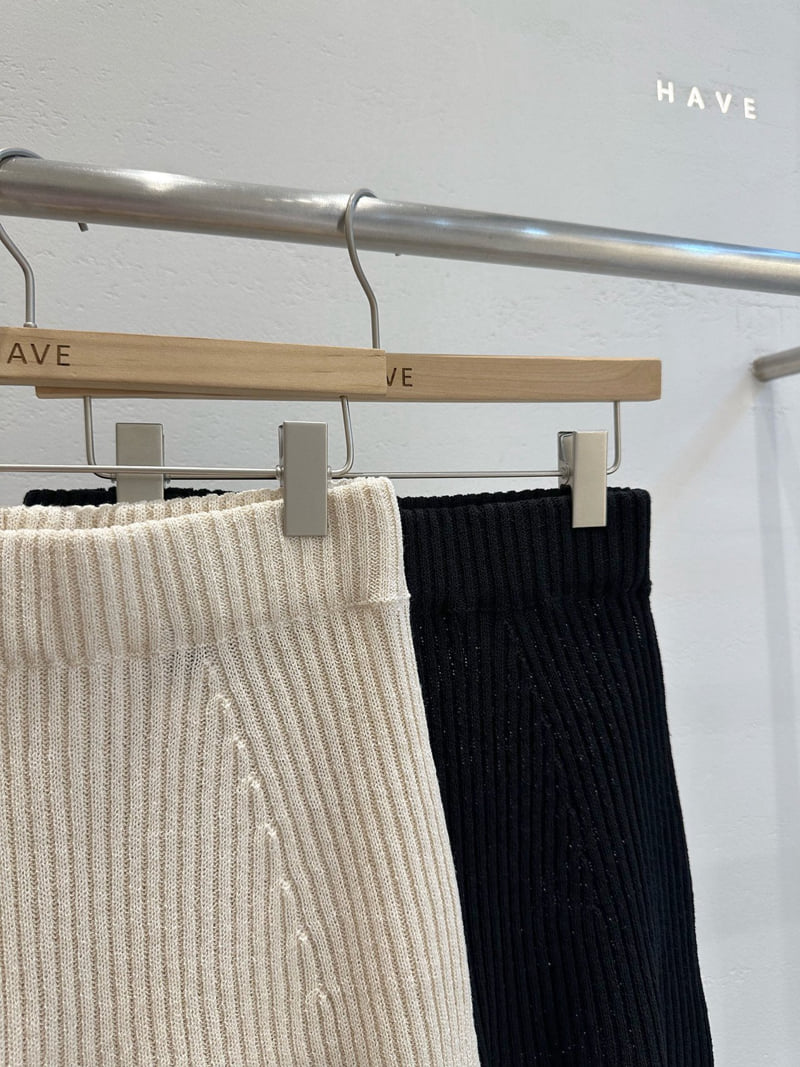 Have - Korean Women Fashion - #womensfashion - Mer Holga Ribbed Pants - 4