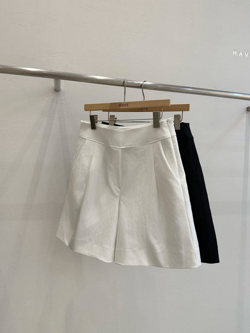 Have - Korean Women Fashion - #momslook - Como Pleated Shorts - 3