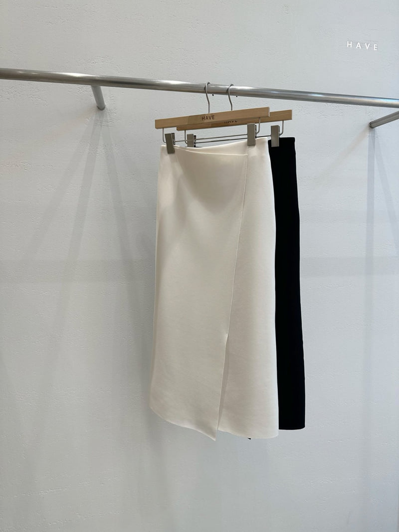 Have - Korean Women Fashion - #womensfashion - Punto Slit Skirt - 4