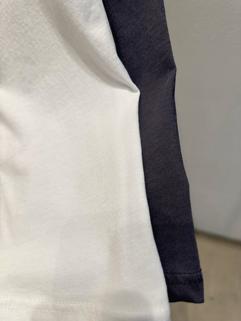 Have - Korean Women Fashion - #momslook - Summer Supima Long Sleeve Tee - 5