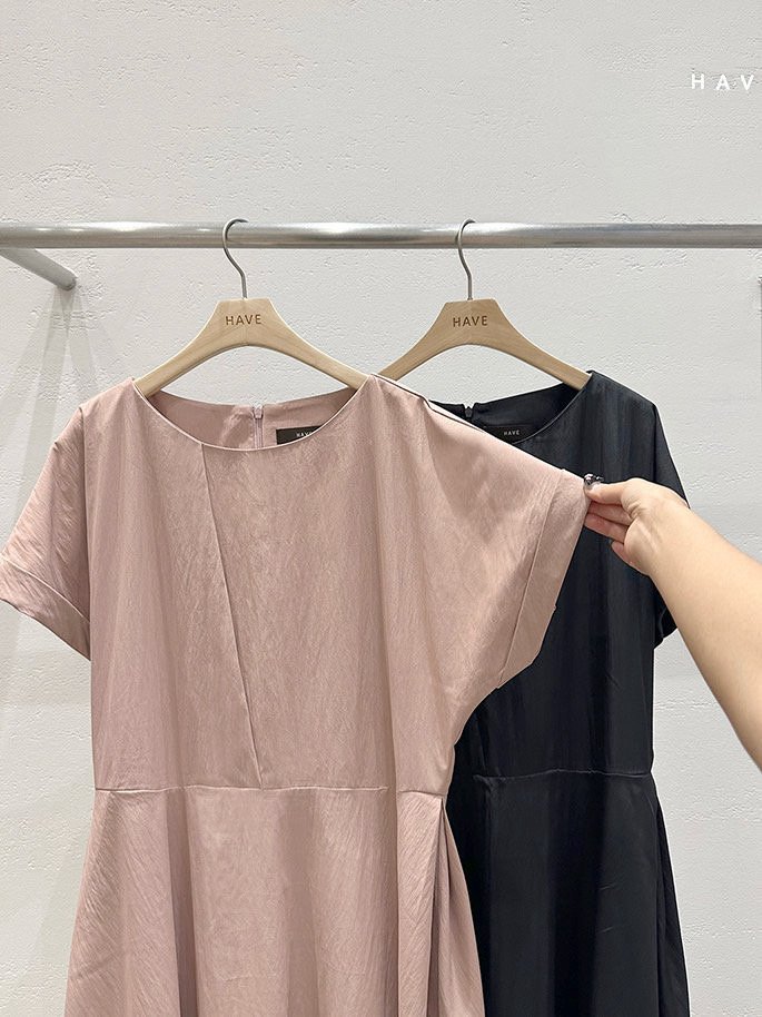 Have - Korean Women Fashion - #momslook - Dolman Cuff One-Piece - 2