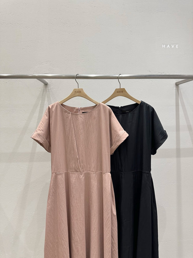 Have - Korean Women Fashion - #momslook - Dolman Cuff One-Piece - 3