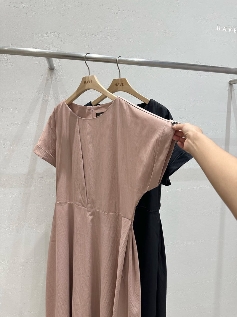 Have - Korean Women Fashion - #momslook - Dolman Cuff One-Piece - 4