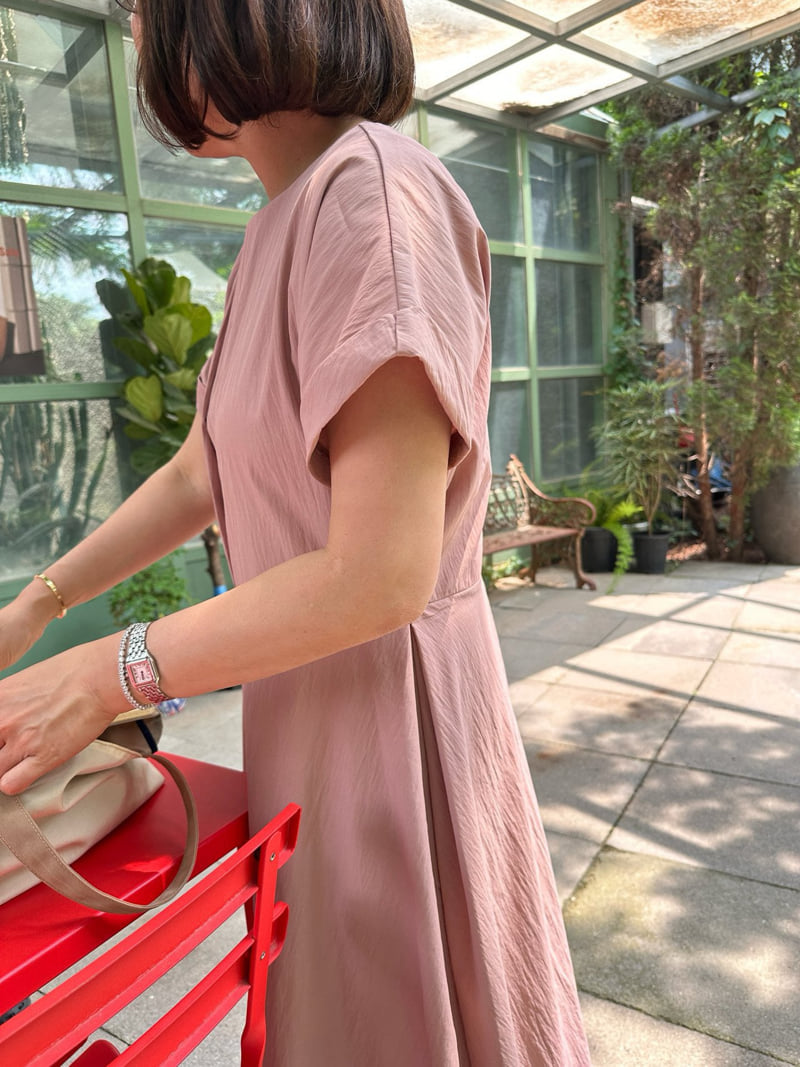Have - Korean Women Fashion - #pursuepretty - Dolman Cuff One-Piece - 8