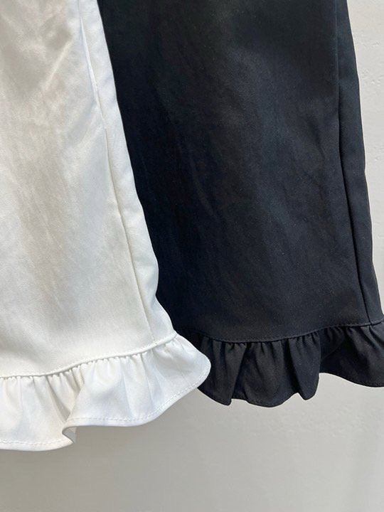 Have - Korean Women Fashion - #restrostyle - Frill Pants - 3