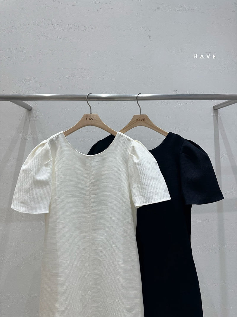 Have - Korean Women Fashion - #restrostyle - Linen Bell One-Piece - 2
