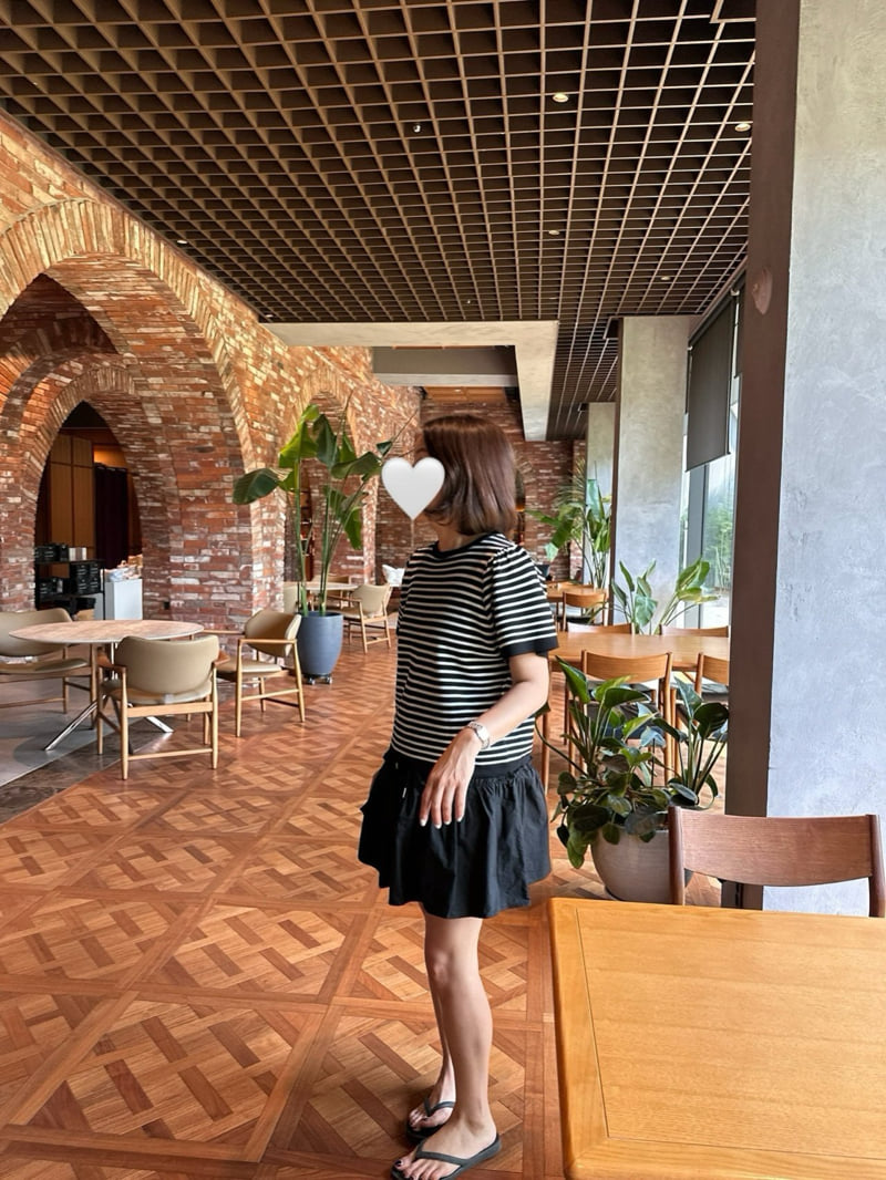 Have - Korean Women Fashion - #thatsdarling - Striped Shirring Knit - 9