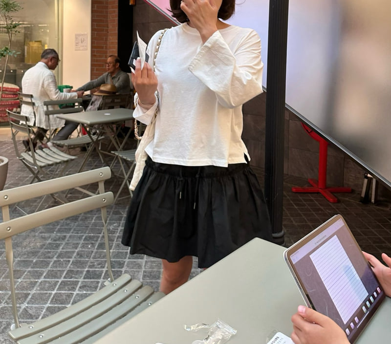 Have - Korean Women Fashion - #vintageinspired - Tiered Skort - 9