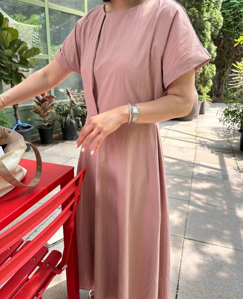 Have - Korean Women Fashion - #vintagekidsstyle - Dolman Cuff One-Piece - 7