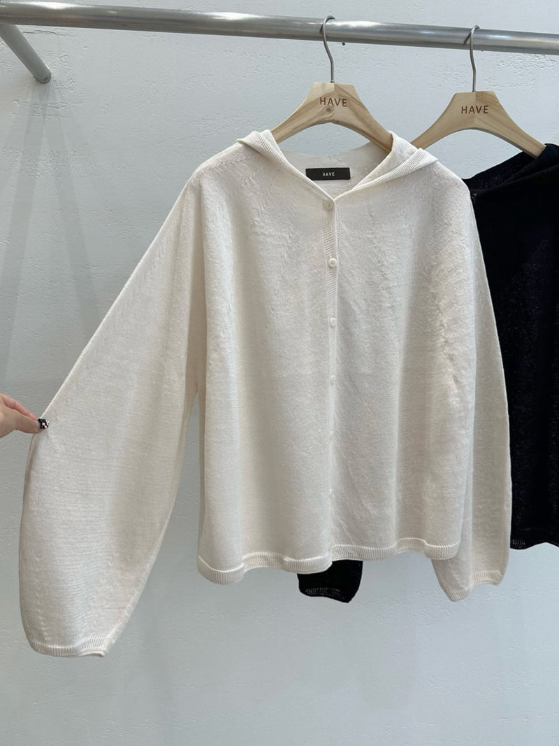 Have - Korean Women Fashion - #womensfashion - Mer Holga Hooded Cardigan - 6