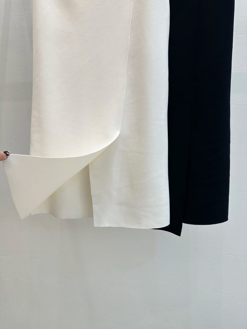 Have - Korean Women Fashion - #womensfashion - Punto Slit Skirt - 3