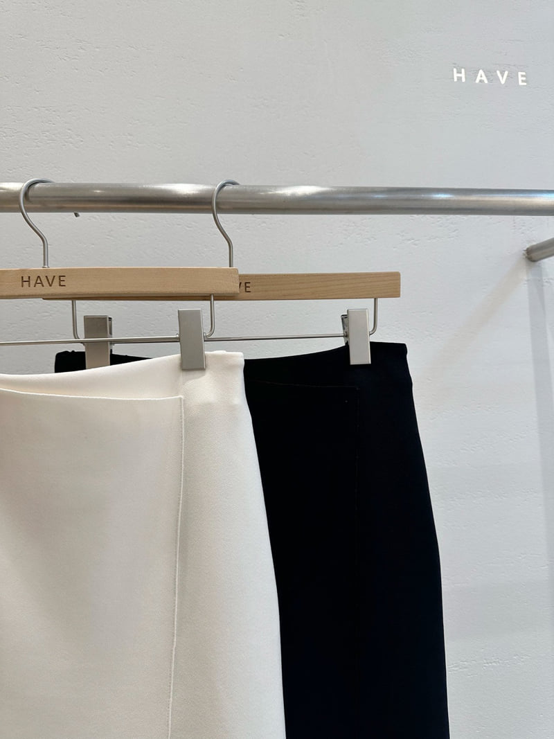 Have - Korean Women Fashion - #womensfashion - Punto Slit Skirt - 5
