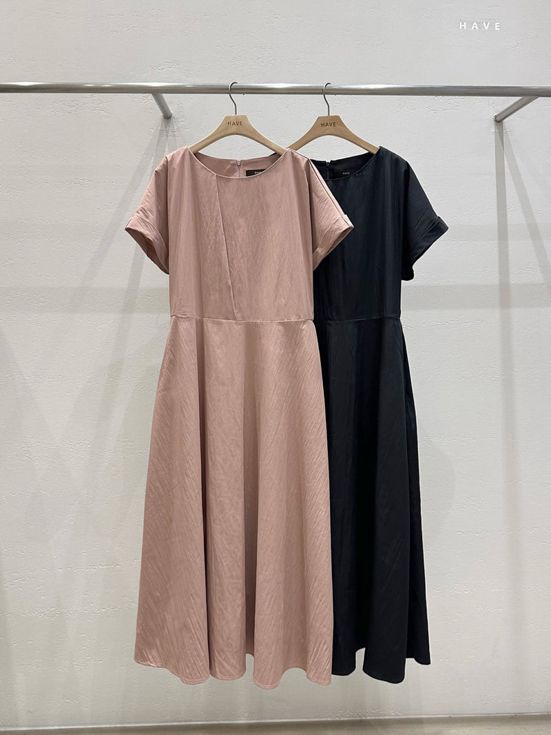 Have - Korean Women Fashion - #womensfashion - Dolman Cuff One-Piece